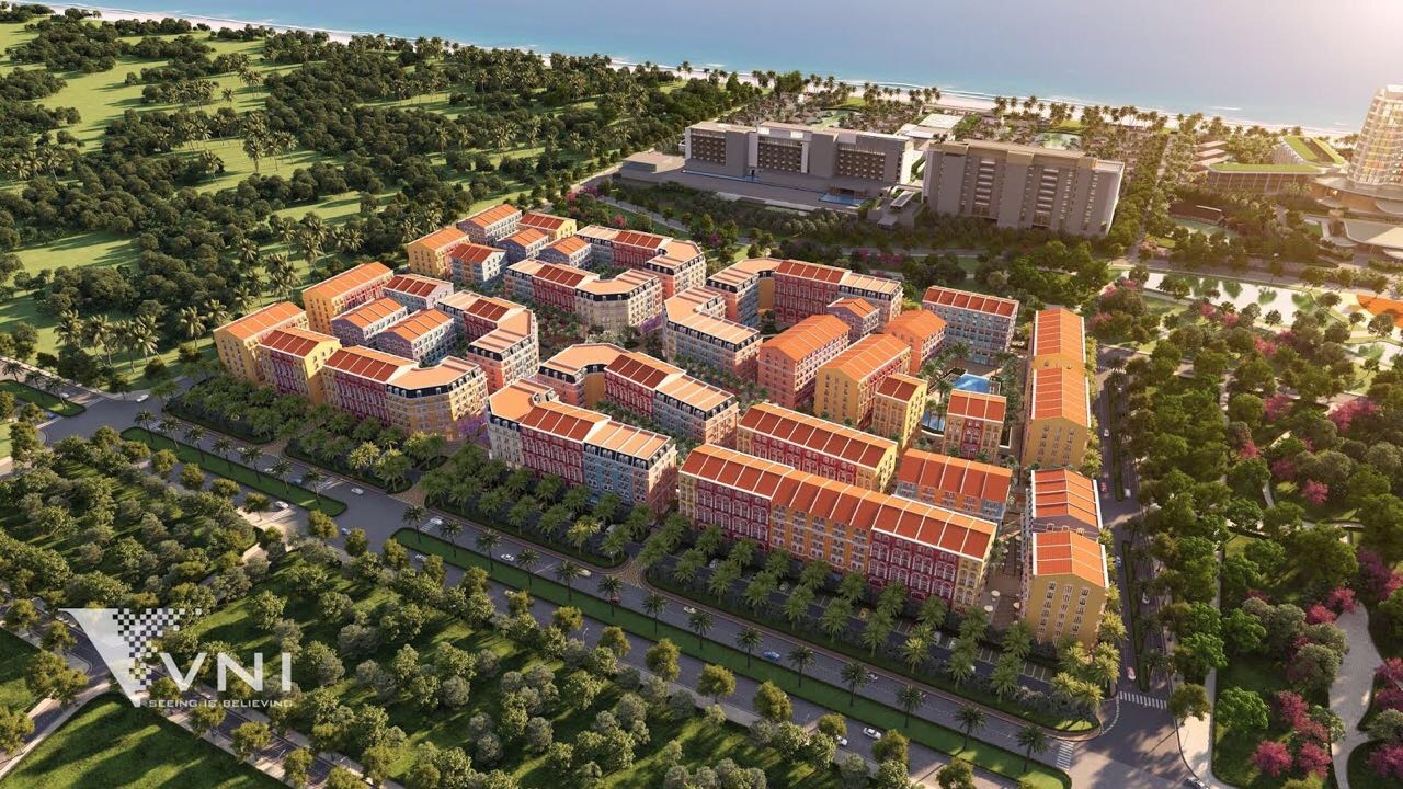 Khu khách sạn 3 sao mang phong cách Địa Trung Hải Marina Square